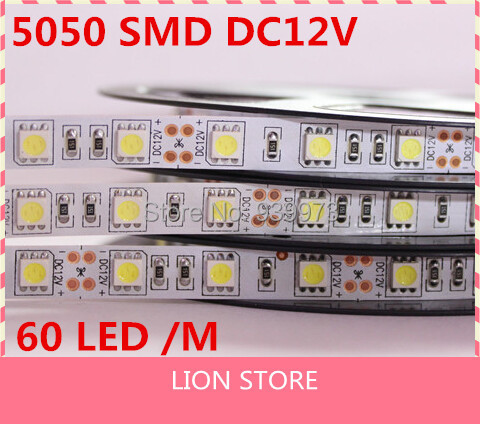 LED Ʈ 5050 SMD 12V  , 60LED/m,5m 300LE..